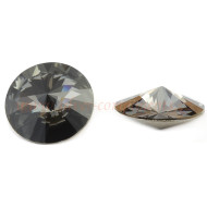Swarovski Rivoli 1122 SS47 - Crystal Silver Night F Swarovski Rivoli 1122 SS47 - Crystal Silver Night F